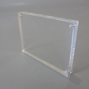 Acryl display 10x15 cm met magneetjes