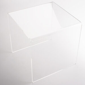 Acryl-bruggetje 15x15cm hoog 150mm trans