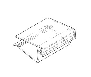 SuperGrip plank Signholder 38mm smal