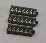 Compact Midi zwart/goud 4 20st