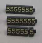 Compact Midi zwart/goud 5 20st