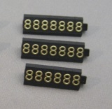 Compact Midi zwart/goud 8 20st