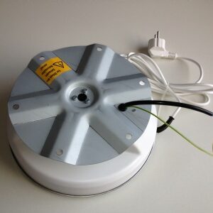 Draaiplateau 50 kg 220V met sleepcontact