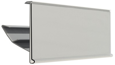 Scannerprofiel etiket 40mm wit 2 standen