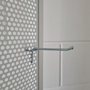 Boardhaak enkel 100 mm 3.4mm breed 25mm
