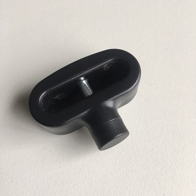 StopLock 6mm dubbel - zwart afm. 44x34mm