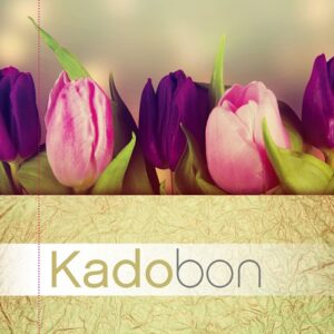 Cadeaubon bedrukt tulpen 25 stuks