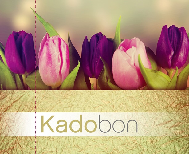 Cadeaubon bedrukt tulpen 25 stuks