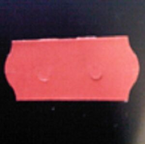 Etiket 2612 afneembaar rood 54.000