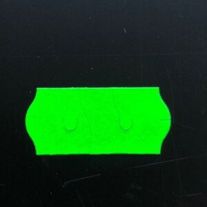 Etiket 2612 fl.groen perm veiligheidssni