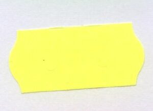 Etiket 2612 fluor geel permanent Tovel