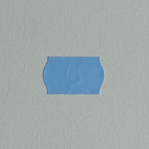 Etiket 2616 golf blauw perm zekerheidsst