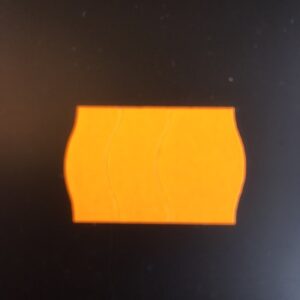 Etiket 2516 fl.oranje perm 2sl veilighei