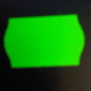 Etiket 2516 fluor groen afneembaar 36rol