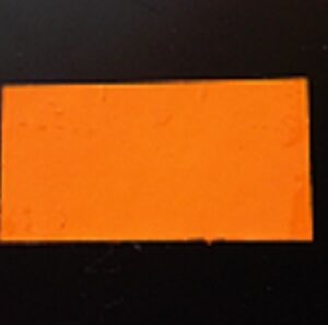Etiket 3719 fluor oranje diepvries 25000