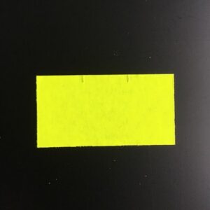 Etiket 3719 fluor geel permanent 25.000