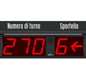 Volgnummerdisplay Multipoint 3+1