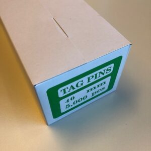 Textielpins 40mm standaard HQ 5.000 stuk
