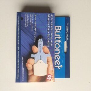 Buttoneer/knopentang vr knopen/kaartje