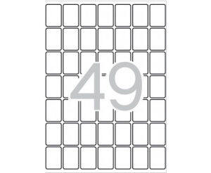 Apli mapje permanent 19x27 mm 735 stuks