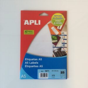 Apli mapje permanent 25x40 mm 375 stuks