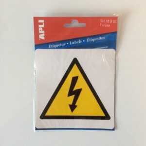Pictogram gevaar electriciteit