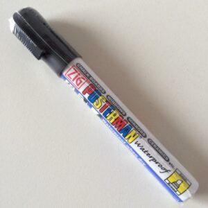 Posterman PMA-50 stift smal 2-6 mm zwart