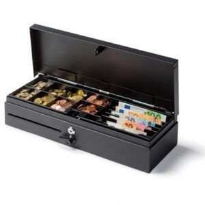 Geldlade fliptop zwart - ondiepe lade