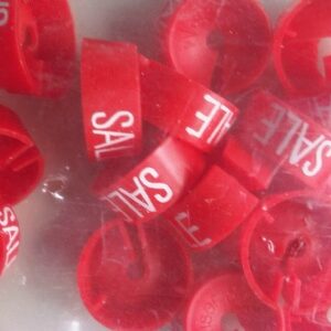 MB rood wit bedrukking SALE 25 stuks