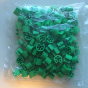 Minimarker onbedrukt gras-groen 100stuks
