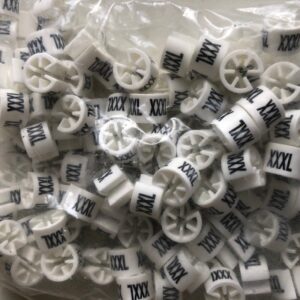 Minimarker wit/zwart XXXL 100st