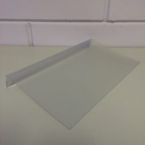 Onderlegger 275x150x30mm ontspiegeld