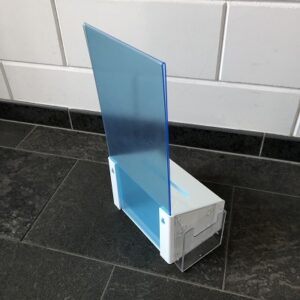 Visitekaartbox met A4 kaarthouder