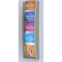 Folder-wand 4 x 1/3A4 - 135x550x75 mm
