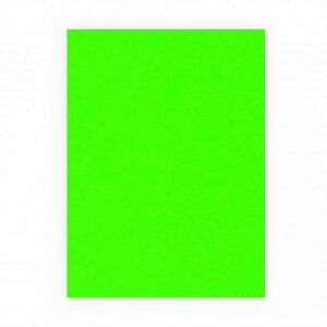 Etalagekarton 48x68 cm fluor groen 380gr