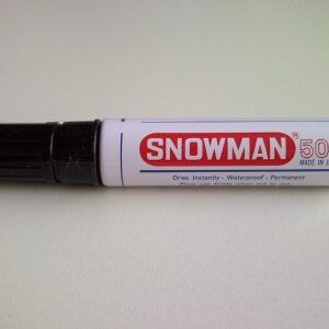 Stift Snowman Jumbo 500 zwart