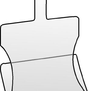 PVC standaardje 5 cm zonder connector