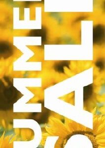 Raambiljet thema SUMMERSALE 50x94cm