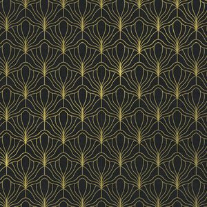 Artdeco Fan Black/Gold