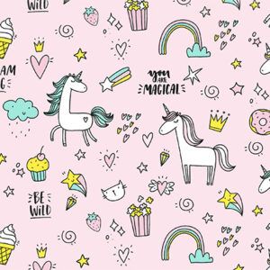 Lovely Unicorn Pink