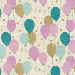 Balloons Pink/Gold/Blue